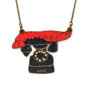 Lobster Telephone necklace